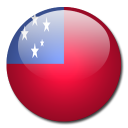 samoa,flag,country icon