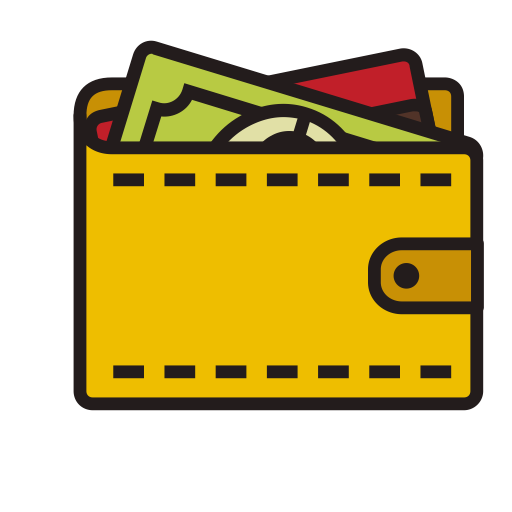 Wallet svg vector icon