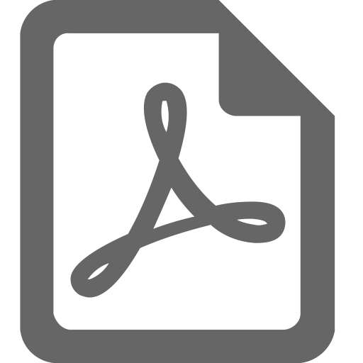 Pdf svg vector icon