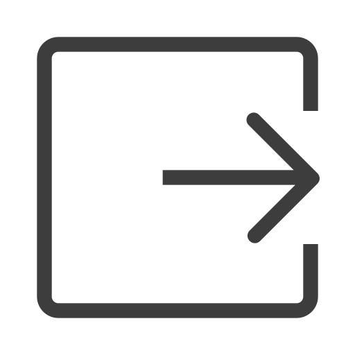 Sign Out svg vector icon