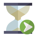 hourglass,right icon