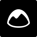 basecamp, media, social, square svg vector icon