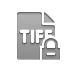file,format,tiff,lock icon
