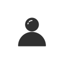 person, pinterest, profile, user svg vector icon