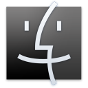 finder,black icon