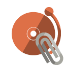 alarm,attachment icon