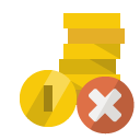coin,close icon