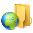 folder, web icon