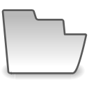 folder, visiting svg vector icon