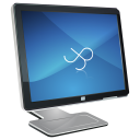 hp,monitor,wall,computer,screen,display icon