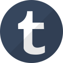 communication, media, network, social, tumbler, tumblr svg vector icon