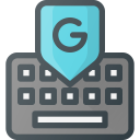 brand, brands, google, keyboard, logo, logos svg vector icon
