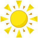 beach, summer, sun icon