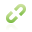 broken, green, link icon