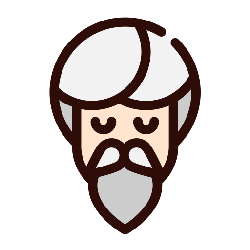 Ascetic Monk svg vector icon