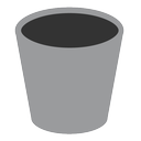 appicns, empty, trash icon