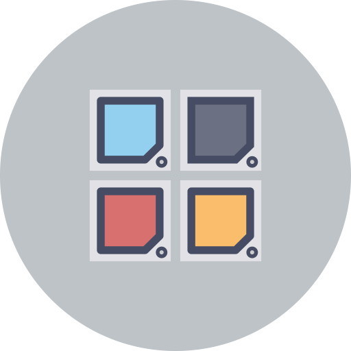 Color Swatches svg vector icon