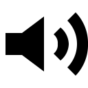 speaker, volume svg vector icon