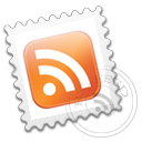grey,rss,stamp,subscribe,feed,postage icon