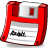 floppy,red,save icon