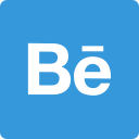 behance, media, social, square svg vector icon