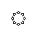 instagram, notification, settings, settings button svg vector icon