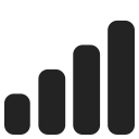 antenna, connection, mobile, signal, signal power svg vector icon