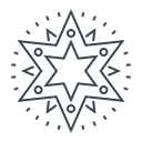 christmas, star, xmas svg vector icon
