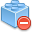 brick,delete,lego,module,del,remove icon