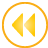 basic, button, rew, yellow icon