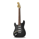 guitar, stratocastor icon