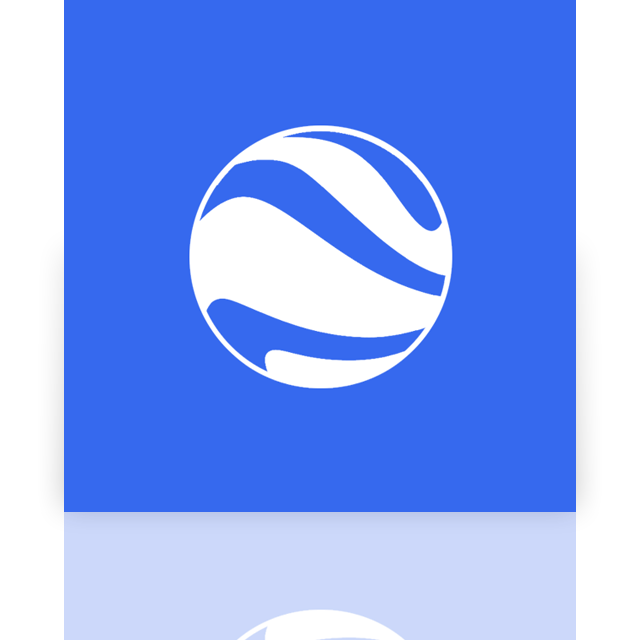 google,earth,mirror icon