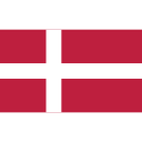denmark, ensign, flag, nation svg vector icon
