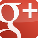 googleplus,gloss,red icon