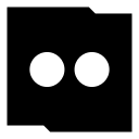 company, flickr, logo svg vector icon