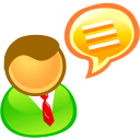 chat,talk,comment,speak icon