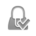 purse,checkmark icon