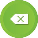 backspace, clean, clear, delete, erase, remove svg vector icon