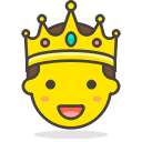 1, prince svg vector icon