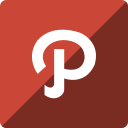 gloss, media, path, social, square svg vector icon
