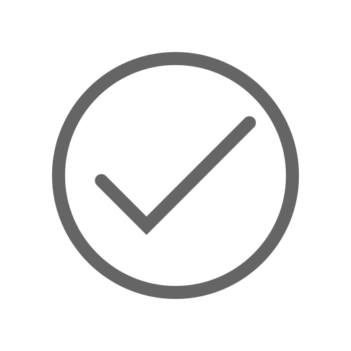 Ok Circled svg vector icon