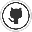 github, logo, media, online, social svg vector icon