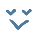 emoji, emot, happy, smile svg vector icon