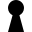 keyhole icon
