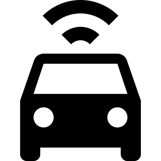 Car Connected svg vector icon