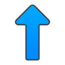 arrow, up svg vector icon