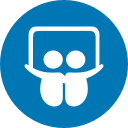 circle, round , slideshare svg vector icon