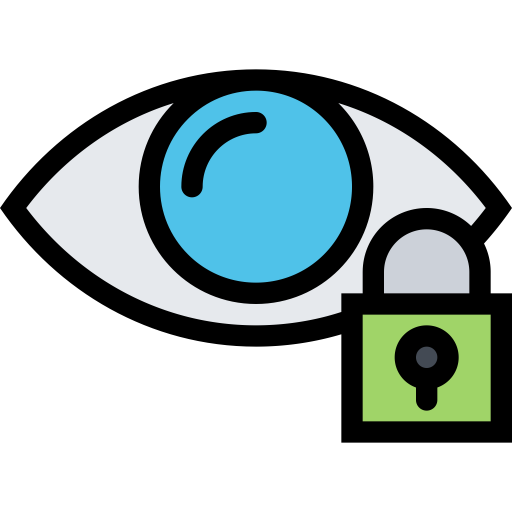 Eye Scan svg vector icon