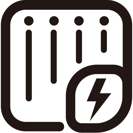 Electricity Interval Report svg vector icon