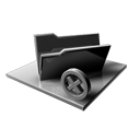 folder,empty,deleteblocked,blank icon